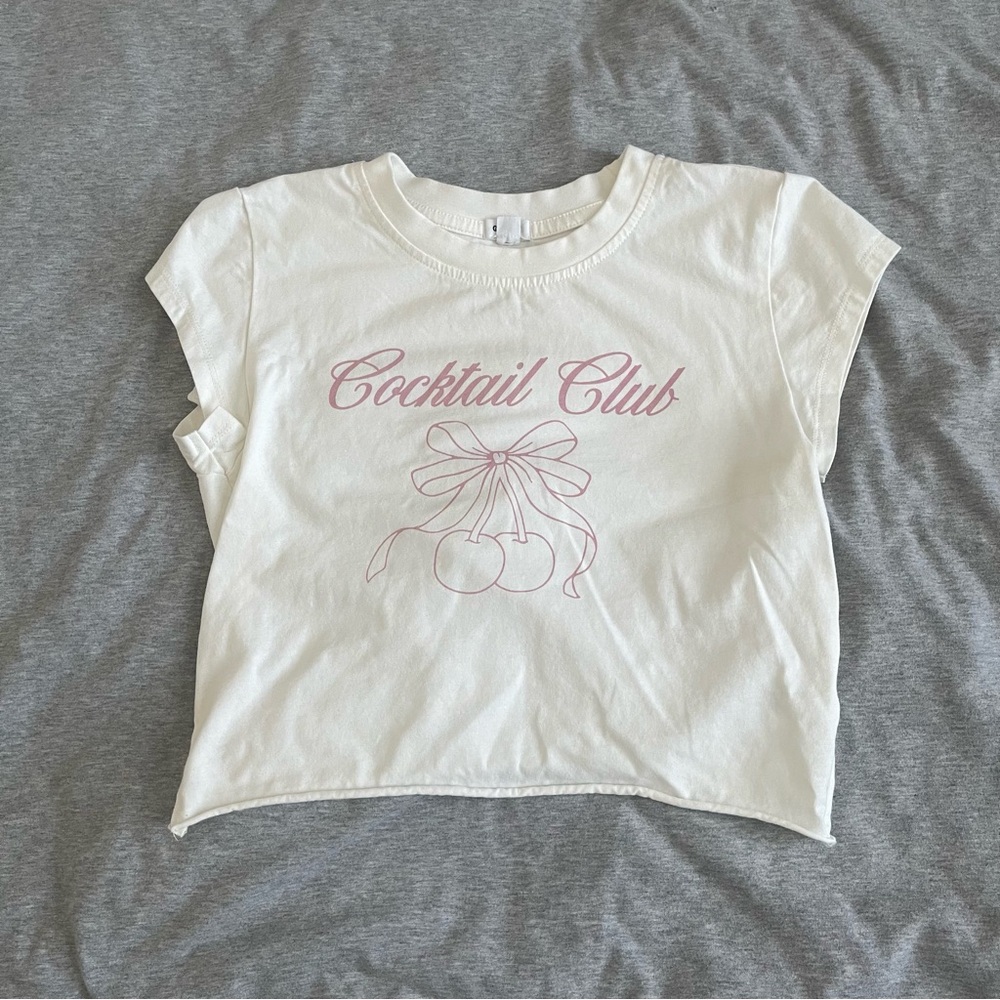 garage "cocktail club" muscle tee
